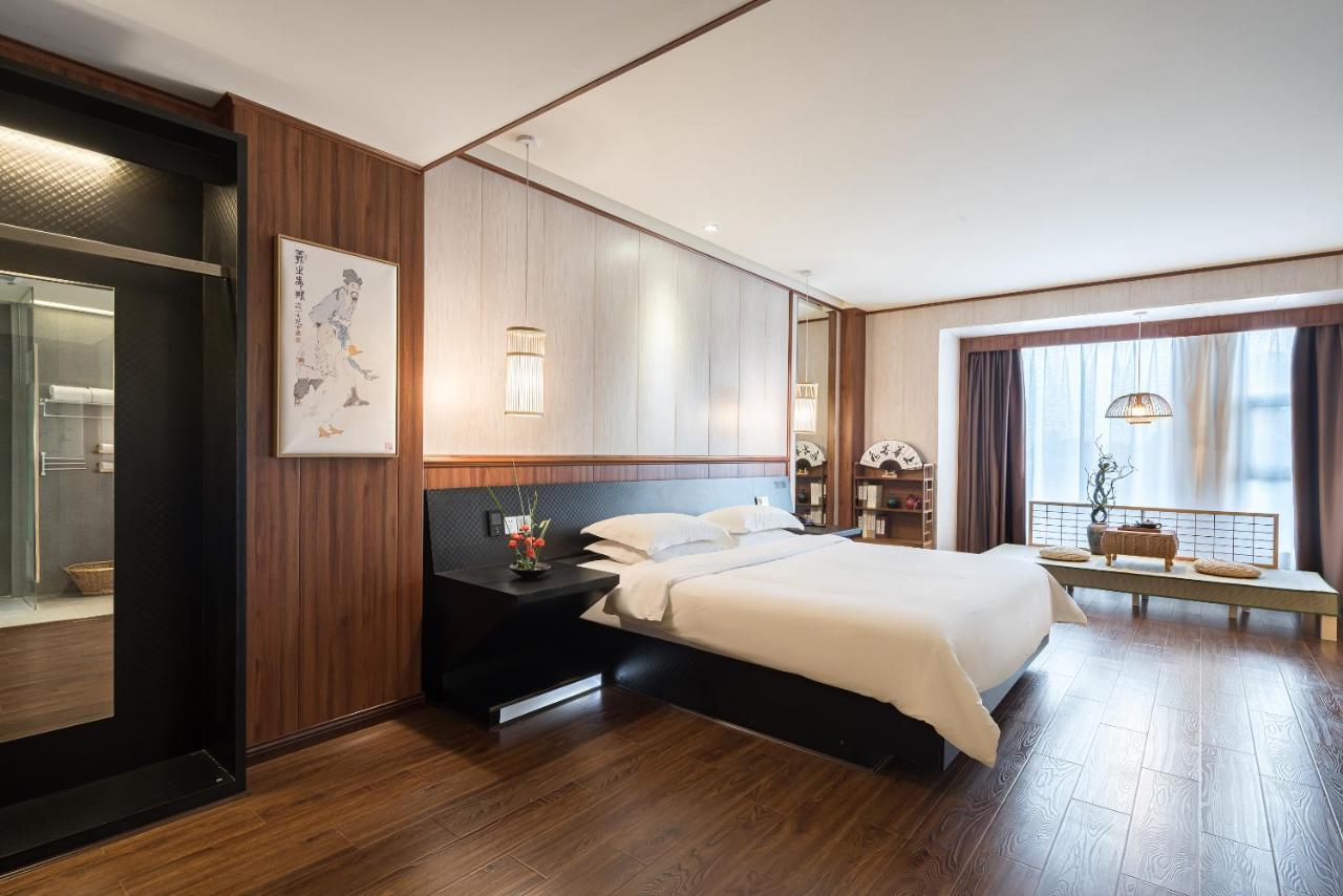 乐山上善居养心禅景酒店 Shangshan Zen Hotel Leshan Exteriör bild