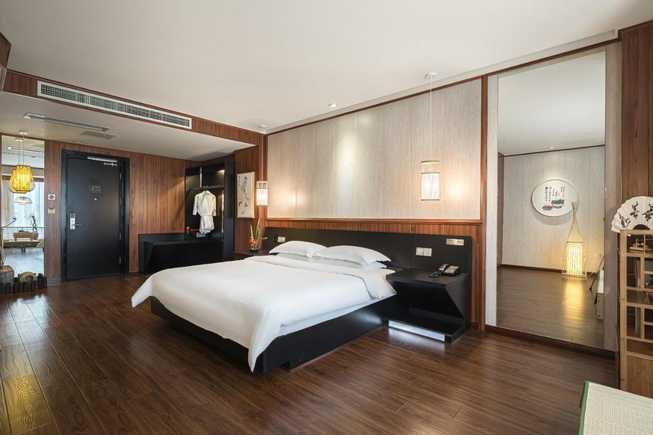 乐山上善居养心禅景酒店 Shangshan Zen Hotel Leshan Exteriör bild