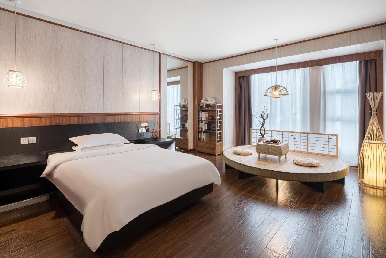 乐山上善居养心禅景酒店 Shangshan Zen Hotel Leshan Exteriör bild