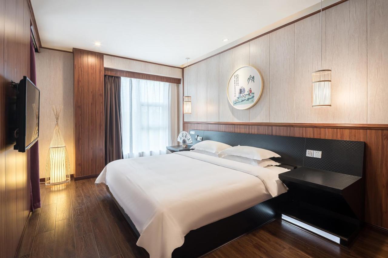 乐山上善居养心禅景酒店 Shangshan Zen Hotel Leshan Exteriör bild