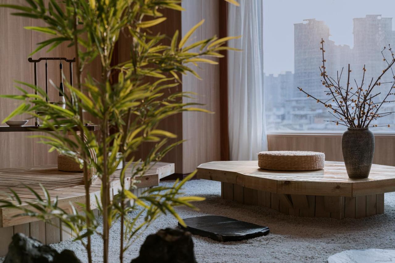 乐山上善居养心禅景酒店 Shangshan Zen Hotel Leshan Exteriör bild