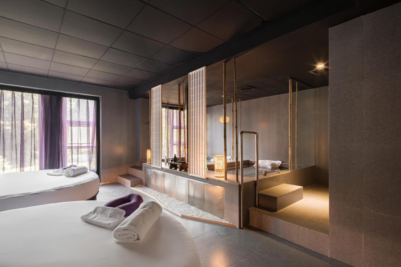 乐山上善居养心禅景酒店 Shangshan Zen Hotel Leshan Exteriör bild