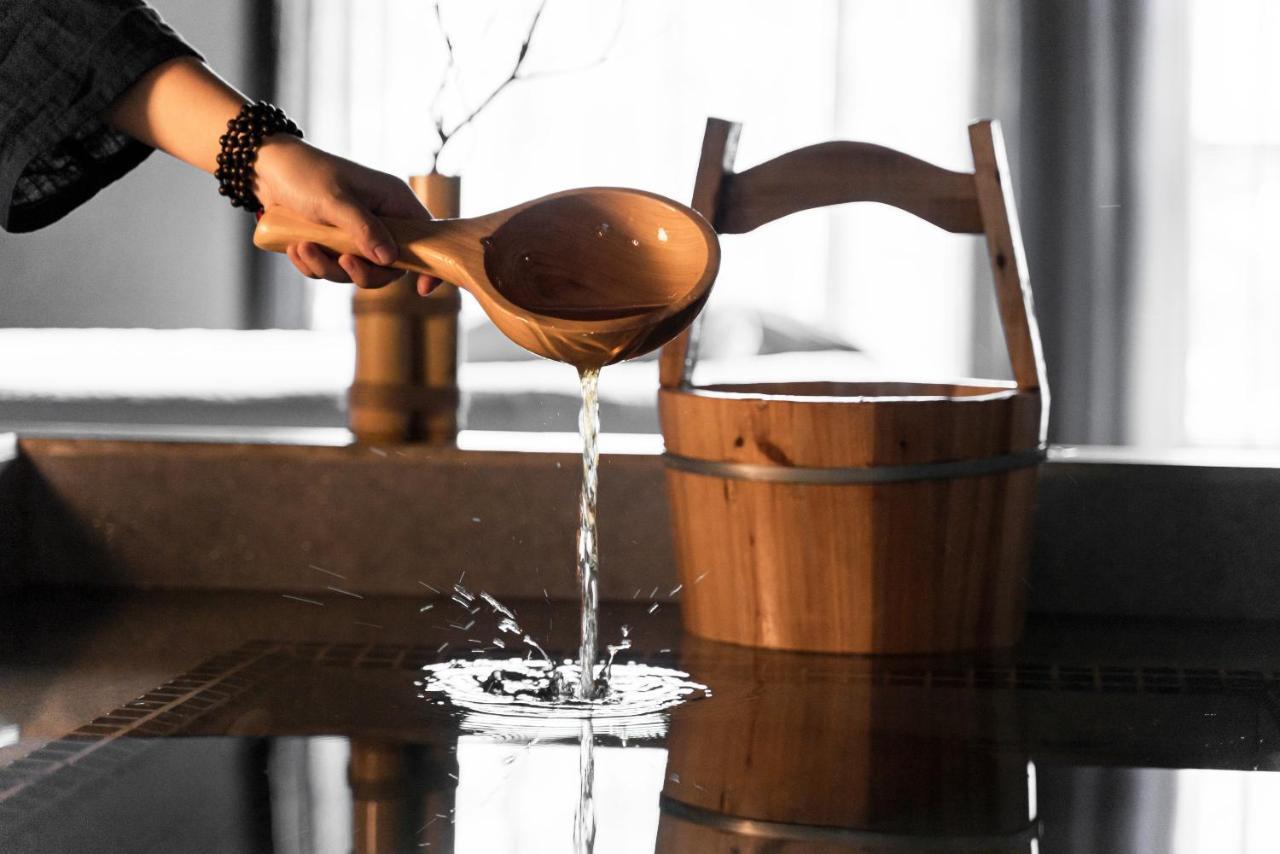 乐山上善居养心禅景酒店 Shangshan Zen Hotel Leshan Exteriör bild